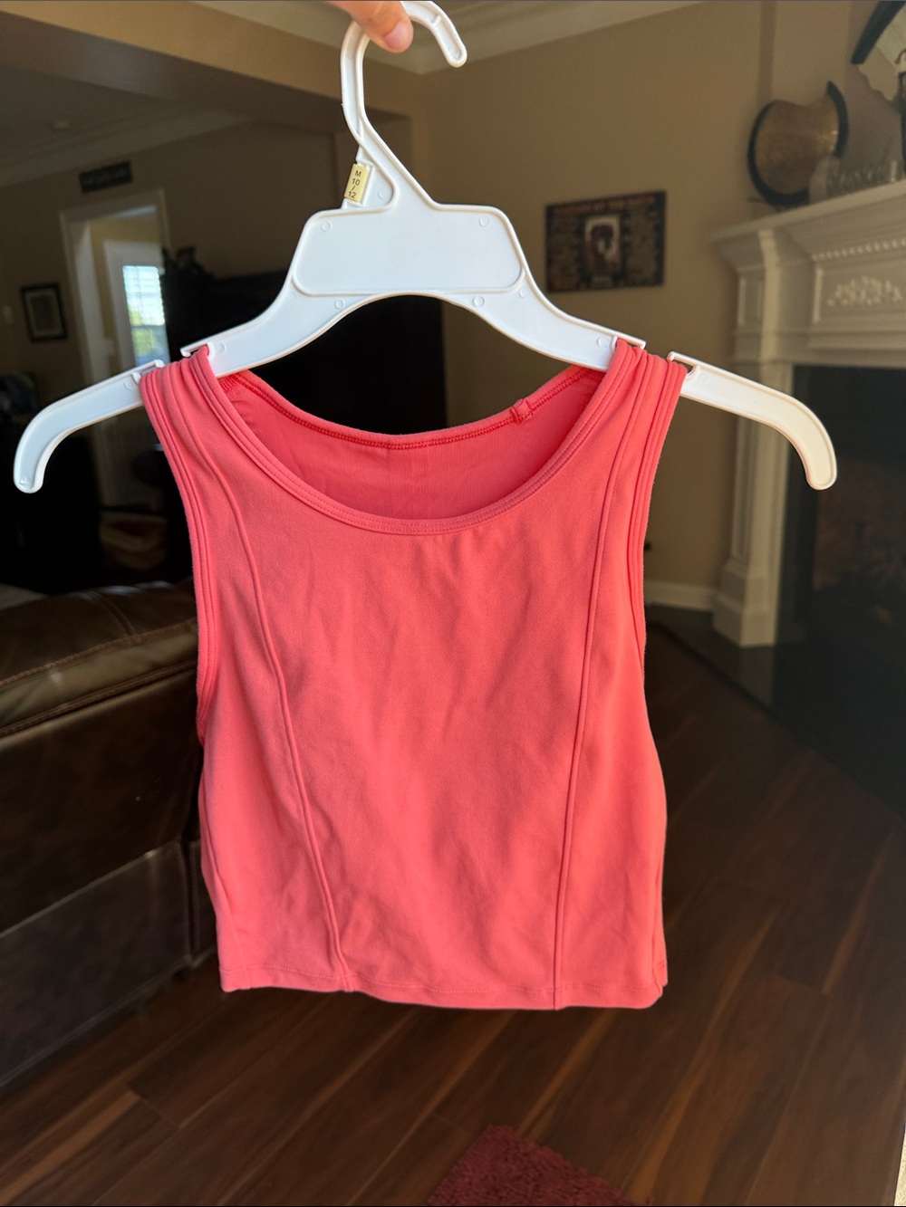 all in motion Pink Sleeveless Crop Tank